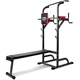 ISE 5 in1 Chaise Roaine Power Tower Workout Dip Station de Traction