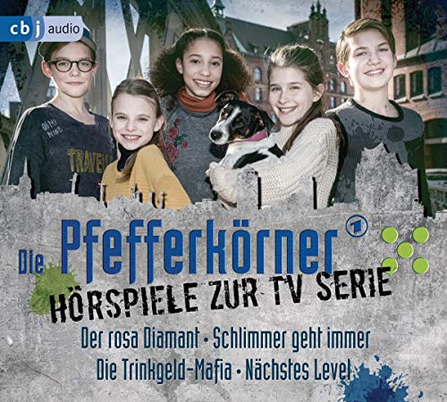 Die Pfefferkörner - Hörspiele zur TV Serie (Staffel 14): Der rosa Diamant - Schlimmer geht immer - Die Trinkgeld-Mafia - Nächstes Level