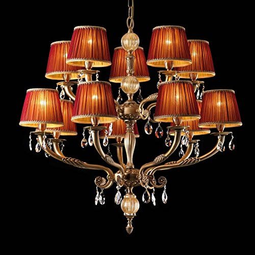 Il PARALUME Marina Murano Glass Crystal Chandelier Antique Gold Nicole | Hand Made in Italy | Luster Classic