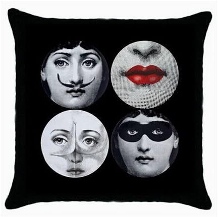 Chris G Dodge 2016 New Home Pillow Cover Decorate 45X45Cm Funny Piero Fornasetti Pillowcase Zippered