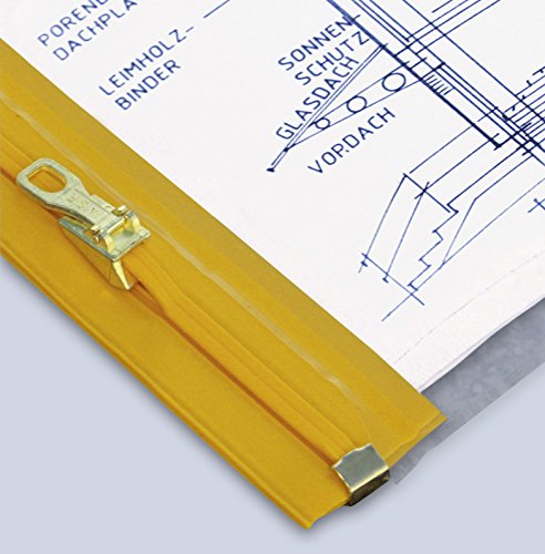 HELE Planschutztasche das Original, 5 Stück DIN A0 Oversize – 900×1400 mm - 2