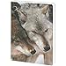 Produktbild Tree-Free Greetings Notizbuch, Soft Cover, 160 linierte Seiten, 14 x 19,1 x 1,9 cm, Schwarzbär-Familie (JR88883) Wolfspaar Wolf Pair