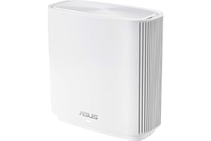 Asus Zenwifi CT8 sistema Mesh AC3000 tri-band, copertura fino a 225 m²/3+ camere, 3 gbps wi-fi, internet security e controlli parentali inclusi a vita, porte gigabit 4x, 3 ssid, 1 pezzo, bianco