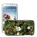 Produktbild GoGoMobile Bild Hart Handy Schwarz Schutz Case Cover Schale Etui // M00118830 Montpellier Zistrose Zistrose Blume // Samsung Galaxy S4 S IV SIV i9500