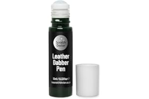 THE SCRATCH DOCTOR Scratch Doctor Leather Repair Pen Scratch Remover Colour Repair for Leather Faux Vinyl Furniture Sofas Car Seats Shoes Bags (Dark Green)