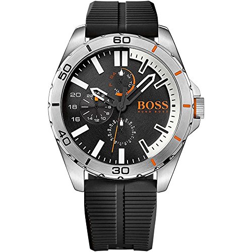 BOSS Orange Herren-Armbanduhr BERLIN Multieye Analog Quarz Silikon 1513290 BOSS Orange Herren-Armbanduhr BERLIN Multieye Analog Quarz Silikon 1513290