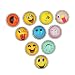 Importe 10pcs Smile Face Drill Snaps Charm Button Fit Noosa Leather Bracelet RS.445.00