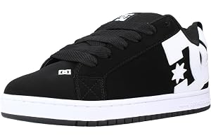 DC Shoes herr court graffik sneakers skateboard vit