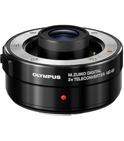 Olympus M.Zuiko Digital MC-20, Teleconvertitore 2X Nero : Amazon