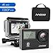 Produktbild Andoer AN2 4K WIFI Action Kamera, Dual 2" LCD Touchscreen 20MP 1080P HD 170 Grad Weitwinkel 5X Zoom Anti-Shake Wasserdichte 30m Sport Kamera