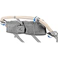 StrollAir DO722S Double Organizer Console for Twin Way, Mountain Buggy, Bumbleride Indie Twin, Bob Duallie & Baby Jogger City Mini, Grey