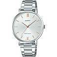 Casio Analog Silver Dial Women's Watch-LTP-VT01D-7BUDF (A1625)