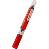 Badem10 Oto R&ouml;tuş Kalemi 5 ML Ara&ccedil; Kaporta Tampon &Ccedil;izik Giderici Fır&ccedil;a Yenileme Metalik Kırmızı Renk Boya