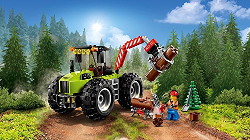 LEGO City 60181 – Fuerte Vehículos Forestal Tractor City 30357 – Road