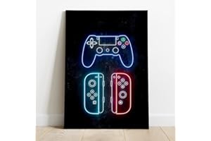 MA LITTLE CANV Affiche Gamer Décoration Murale - Gamer Poster, Deco Gaming, Affiche murale, Deco chambre | Sans Cadres 30x40cm (Affiche 5)