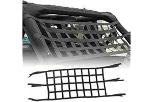 BEFIRSTORE Rete posteriore per bagagliaio auto, per Jeep Wrangler YJ TJ JK JKU JL JLU 1997-2019, 147 x 48 cm