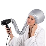  Takestop® - Gorro térmico, portátil, para secador de pelo, con casquillo universal, secado profesional