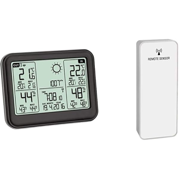 Image of TFA 30.3215.02 wireless temperature and humidity sensor