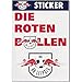 Produktbild RB Leipzig Mix Sticker Set - Aufkleber