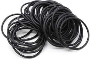YHLOUBB 10 PZ Nero NBR O Ring Guarnizione Spessore Guarnizione CS 3.5mm,OD 47mm ID 40mm