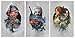 Produktbild CGC Große Poster – Witcher III Set – PS4 Xbox One PC – witset2, Papier, 16" x 24" (41cm x 61cm)