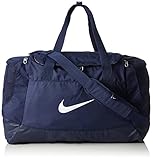 Volumen: 52 Liter Nike Unisex Sporttasche Club Team Swoosh, dark blue/white, 53 x 37 x 27 cm, 52 Liter, BA5193-410