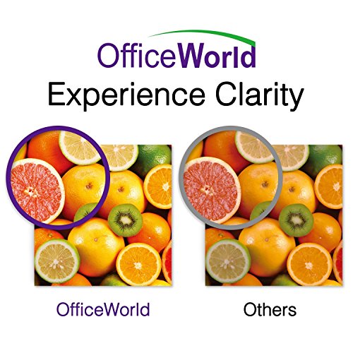 OfficeWorld Kompatible Patronen Ersatz für 364XL Patronen Hohe Kapazität Kompatibel für Photosmart 5510 5511 5512 5514 5515 5520 5522 5524 6510 6520 6512 6515 7510 7520 7515 B8550 B8558 B110c B010a C5370 C5383 C5388 C6324 C6380 D5460 D7560 C310a C410a B209a B210a HP Deskjet 3070A - 6