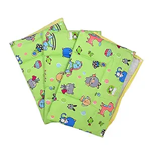 3 in 1 Changing Sheets Premium Quality Cotton Cum Plastic 0 Months+