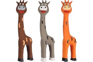 FLAMINGO - 1 żyrafa lateksowa w kolorze losowym 24 cm dla psa