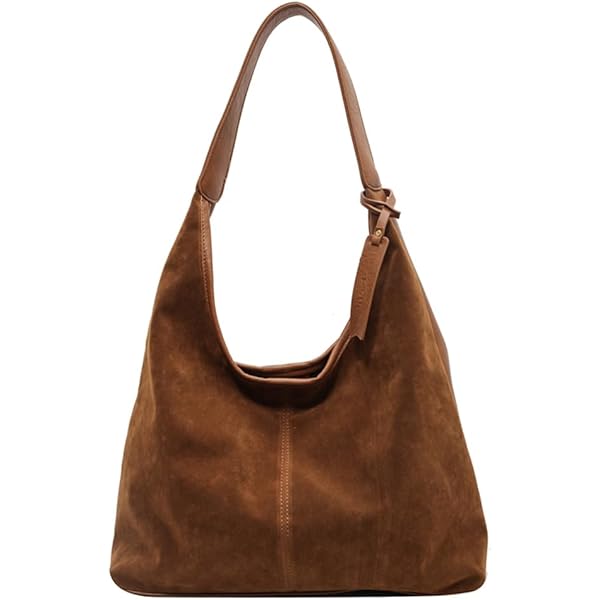 GSenhui Sac à Bandoulière Vintage En Cuir Rétro - Grande