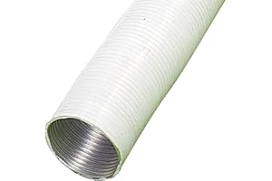 WOLFPACK LINEA PROFESIONAL - Tubo Aluminio Compacto Blanco Ø 100 mm. / 5 metros