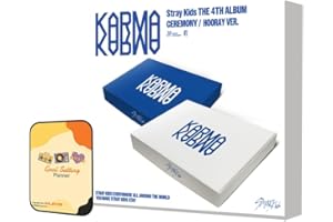 Stray Kids KARMA Album [CEREMONY VER. (Standard ver)]+Pre Order Benefits+BolsVos Exclusive Idol-Inspired Digital Merches