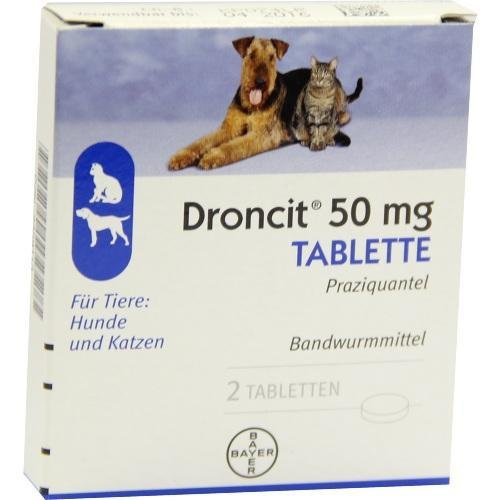 Preisvergleich Produktbild Droncit Tabletten für Hunde / Katzen