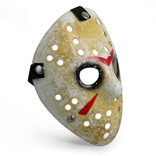 Landisun KOSTÜM PROP HORROR HOCKEY MASKE HALLOWEEN MYERS - 2