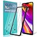 Price comparison product image TAURI [3 Pack] Screen Protector for LG G7,Tempered Glass [2.5D Round Edge] [9H Hardness] [Alignment Frame Easy Installation] [Bubble Free] Protective Film