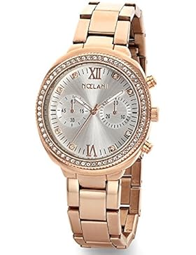 Noelani Damen-Armbanduhr Chrono-Optik Swarovski Kristalle Analog Quarz 2015563