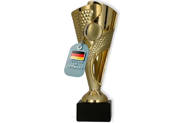 Larius Fotboll Champions Pokal (165 mm; 265 g) – Hederspris Trofé för Alla Tillfällen