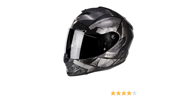 Scorpion EXO 1400 AIR PATCH Motorcycle Helmet, Black, Size XS :  Amazon.co.uk: Automotive