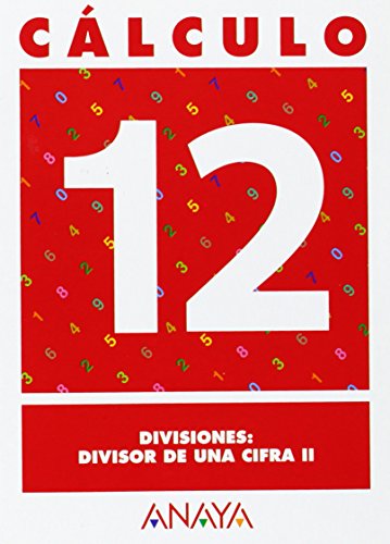 Cálculo 12 Divisiones: divisor de una cifra II