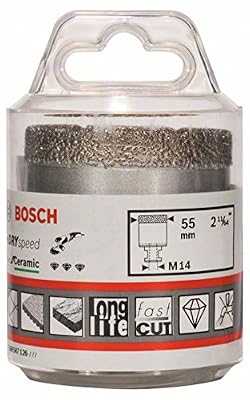 Bosch Dry Speed / 2608587126 Forêt diamanté à sec Diamètre 55 mm