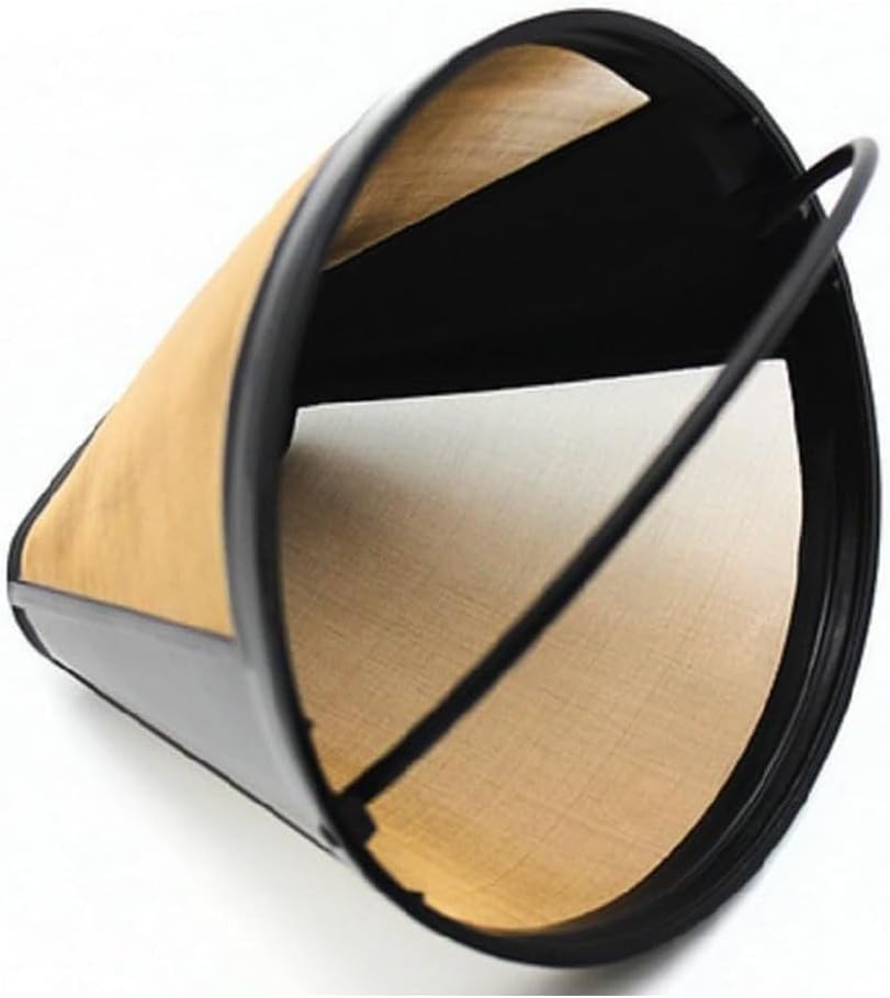 Filtre Kahve Makineleri için Yıkanabilir ve Tekrar Kullanılabilir Gold Filtre, Arçelik, Arzum, Vestel, Delonghi, Philips, Sinbo, Kiwi ile Uyumlu