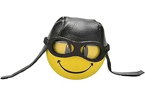 Aczyqws Antenna Topper, Car Aerial Ball, EVA Foam Aerial Ball Decorative Antenna Hat, Car Styling Roof Ornament, Antenna Hat Car Parts for Automobile Roof Decorative(Yellow)