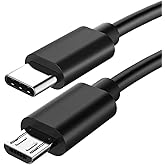 Lunatic 4442 Type-C to Micro USB &Ccedil;evirici D&ouml;n&uuml;şt&uuml;r&uuml;c&uuml; Kablo 80 cm TypeC (USB-C) &rarr; Micro USB d&ouml;n&uuml;ş&uuml;m 480 Mbps&rsquo;ye kadar veri ak