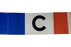 MAKRAN Bazalete Capitan Futbol de tu selección/Brazalete identificador Pais/Accesorios Deportivos de Equipo, brazaletes elásticos, Unisex, Adecuado para múltiples Deportes