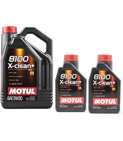 Motul 8100 X-Clean EFE 5W30 - Aceite, 5 L, El embalaje puede