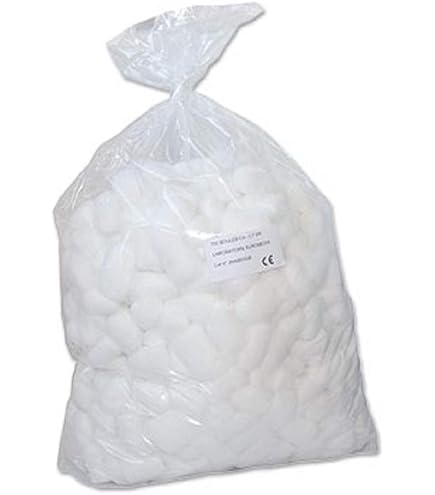 400 Boules De Coton Naturel Doux - Coton Bio Pour Beauté, Soins Et Bricolage