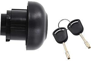 YUCKMZ Locking Fuel Tank Filler Cap Cover Compatible With Ford Transit MK7 2006-2014 Locking Fuel Tank Cap Petrol Filler Cap with 2 Keys 1715043 9C119K163AA