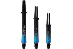 LSTYLE L-Style L-Shaft Carbon Two-Tone 190-260 - 330 von Thor-Sports pink - blau - lila - rot - Silber/Made in Japan/zweifarbige Karbon Dart Schäfte