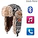 Produktbild Rokoo Weicher Winter-Warmer Bomber-Hut Unisex-drahtloser Bluetooth-intelligenter Kappe-Kopfhörer-Sprecher Mic-Hut