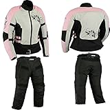 Motorradkombi damen, Motorrad kombi rosa, 40